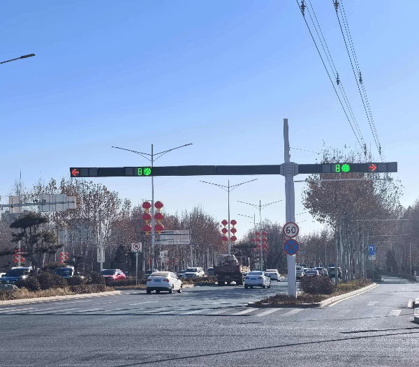 河北保定信号灯项目