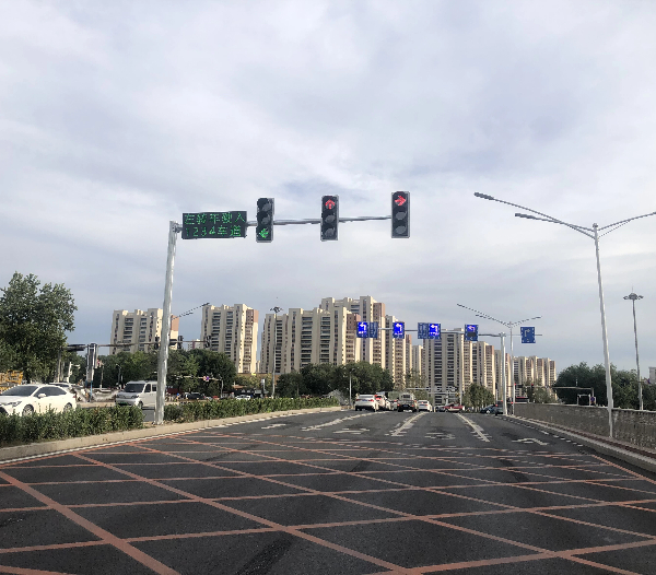 保定市全方向可变车道工程案例