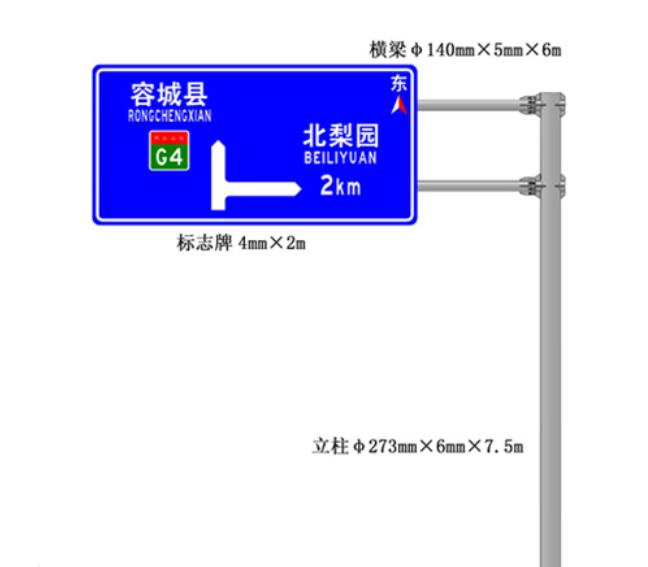 国道交通标志牌